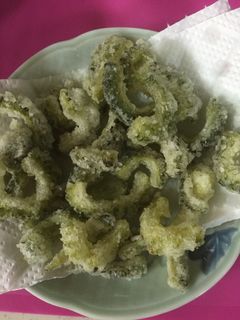 ゴーヤの素揚げ 冷凍から!-レシピのメイン写真