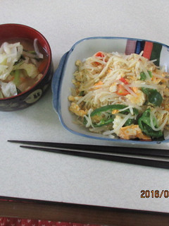 そうめんの炒め物-レシピのメイン写真