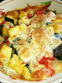 夏野菜のチーズ焼-レシピのメイン写真