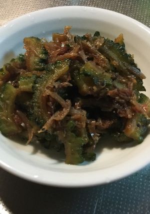 ★大人の味★ニガウリの佃煮風！-レシピのメイン写真