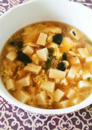 ☆ランチ☆豆腐と卵のあんかけラーメン-レシピのメイン写真