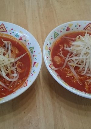 蒙古タンメン中本北極ラーメン再現-レシピのメイン写真