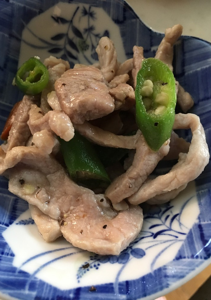 辛旨！韓国とうがらしと豚もも肉の炒め物-レシピのメイン写真