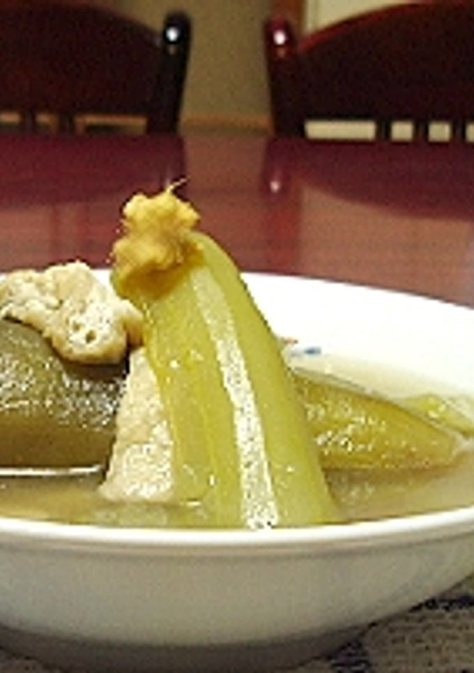 茄子と胡瓜のとろみのあるスープ-レシピのメイン写真