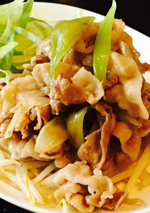 ご飯に合う！豚バラのしょうが焼き-レシピのメイン写真