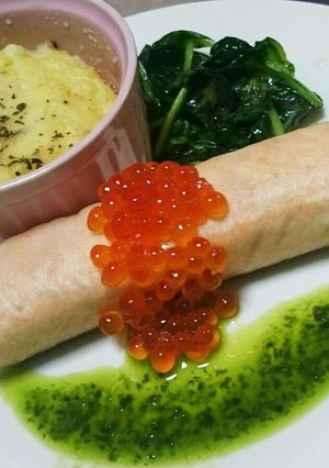 春巻きの皮で！トロサーモンのパリパリ包み-レシピのメイン写真