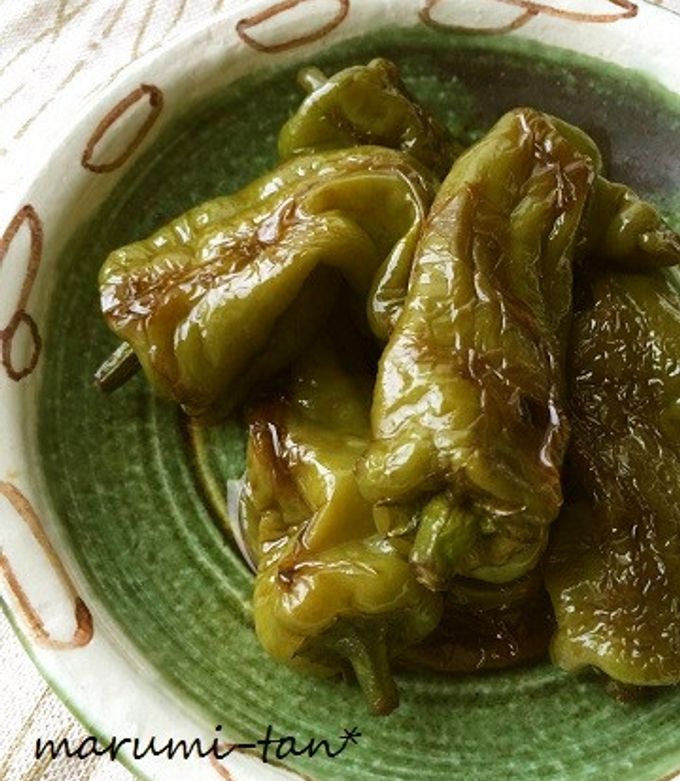 丸ごとししとうの甘辛煮-レシピのメイン写真