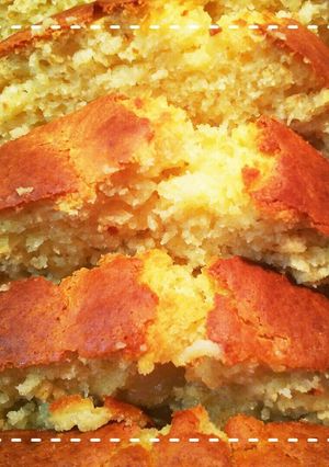HMで簡単！梨やりんごのコンポートケーキ-レシピのメイン写真