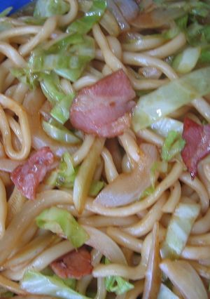 しょうゆ味☆焼きうどん-レシピのメイン写真