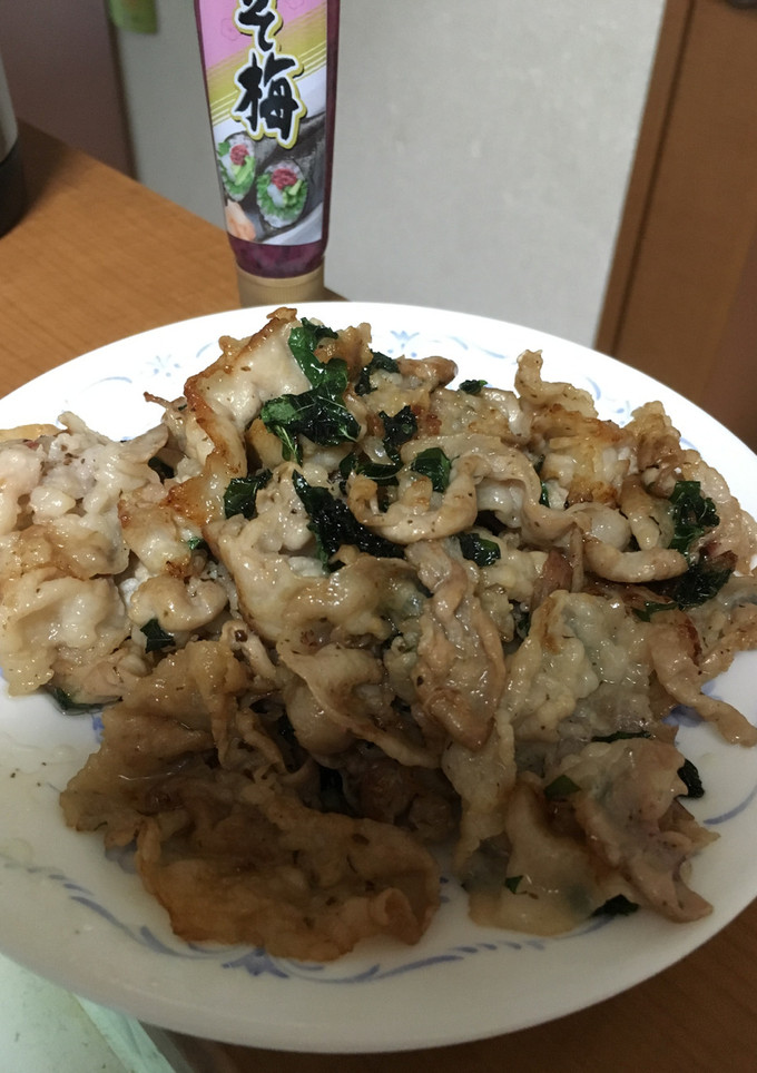 豚肉の梅シソ炒め-レシピのメイン写真