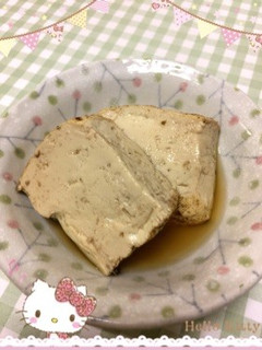 焼き豆腐の煮物〜(o˘◡˘o)♡-レシピのメイン写真