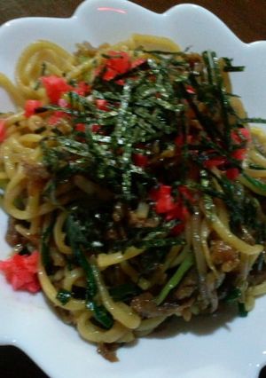 リメイク❁レバニラ♪DE♪焼きそば-レシピのメイン写真