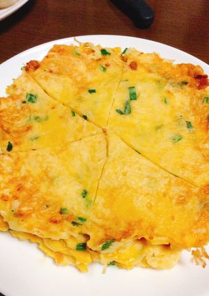 余ったそうめんでチーズチヂミ☆-レシピのメイン写真