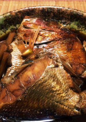 鯛のあら煮-レシピのメイン写真