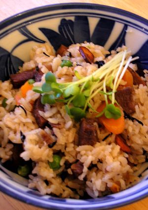 豚肉とにんにくのご飯-レシピのメイン写真