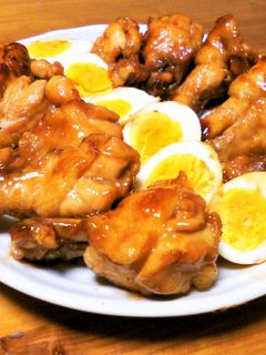 簡単!手羽元のさっぱり甘酢煮-レシピのメイン写真