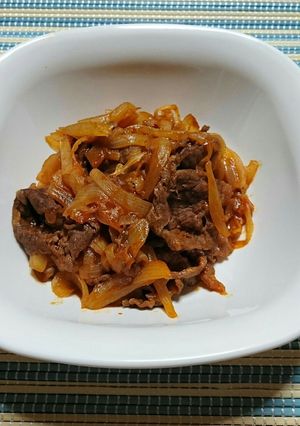 簡単・時短・お弁当に牛肉のケチャップ炒め-レシピのメイン写真