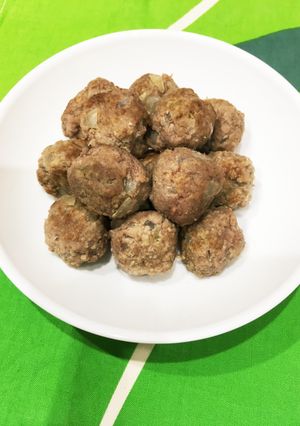 冷めても美味しい♡チーズinミートボール-レシピのメイン写真