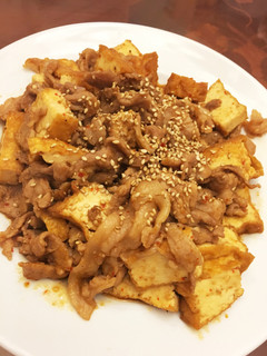 ☆豚と厚揚げの豆板醤焼き☆-レシピのメイン写真
