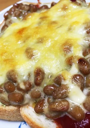 朝食に!納豆トースト☆-レシピのメイン写真