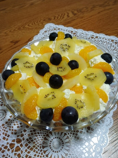 簡単スコップケーキ作ってみました(^^)-レシピのメイン写真