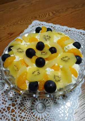 簡単スコップケーキ作ってみました(^^)-レシピのメイン写真