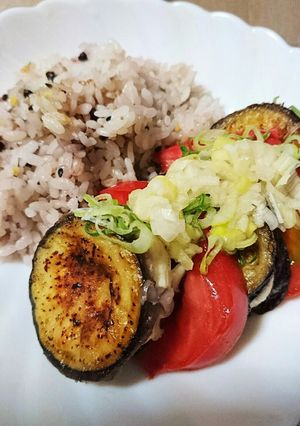 トロ茄子と柔らか胸肉はさみ揚げ！-レシピのメイン写真