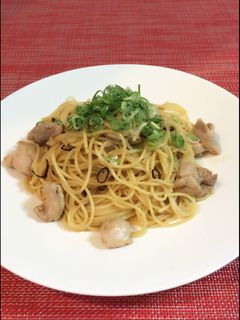 ほんだしで簡単!ピリ辛和風パスタ-レシピのメイン写真
