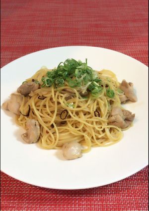 ほんだしで簡単!ピリ辛和風パスタ-レシピのメイン写真