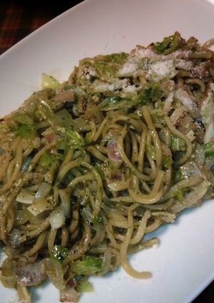 バジルペーストの焼きそば♪イタリアン♪-レシピのメイン写真
