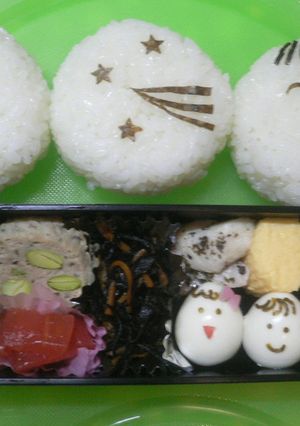 パパのお弁当♪(七夕編)-レシピのメイン写真