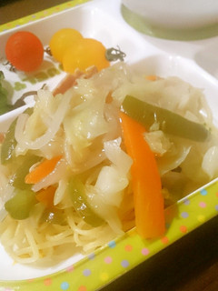 レモングラスの野菜あんかけ焼きそば♪-レシピのメイン写真