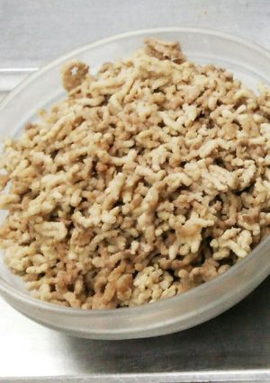 炒め料理の挽き肉はヘルシーに下処理♪-レシピのメイン写真