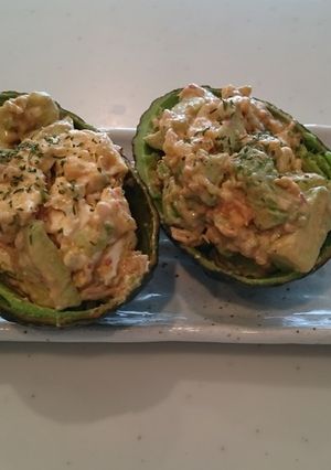 アボカドとクリームチーズキムチ和え-レシピのメイン写真