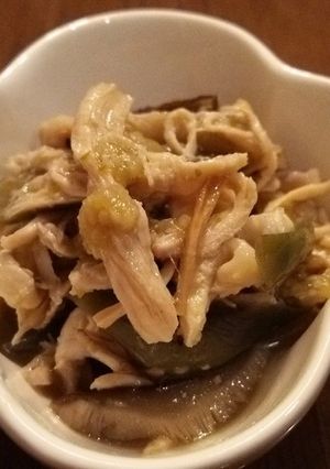 鶏むね肉と茄子のめんつゆ和え-レシピのメイン写真
