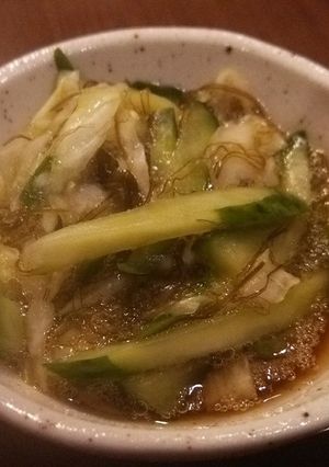 きゅうりとキャベツの納豆昆布和え-レシピのメイン写真