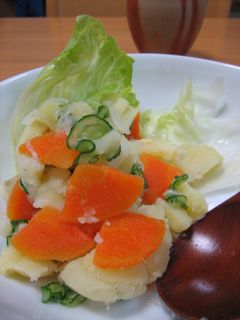 さっぱりポテトサラダ(マヨネーズなし)-レシピのメイン写真