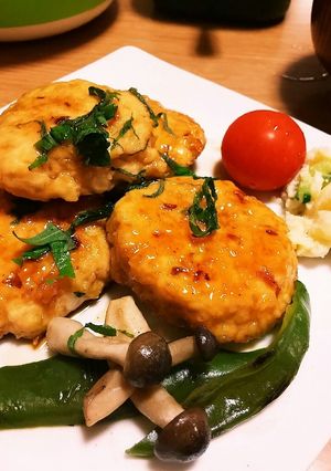 簡単鶏つくね　鳥ミンチ-レシピのメイン写真