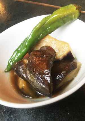 箸休め、ヘルシー簡単!ナスの生姜焼き炒め-レシピのメイン写真