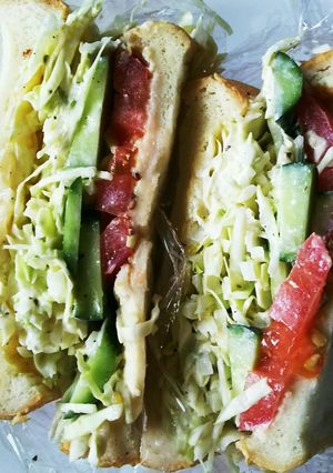 沼サンド風野菜のサンドイッチ！-レシピのメイン写真