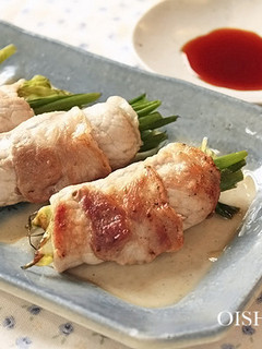 レタスとわけぎで時短肉巻き-レシピのメイン写真