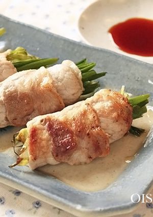 レタスとわけぎで時短肉巻き-レシピのメイン写真