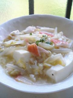 ヘルシー ふんわりあんかけ豆腐-レシピのメイン写真