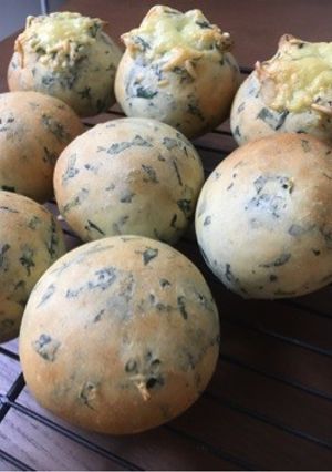 ほうれん草のプチパン-レシピのメイン写真