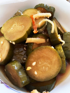 うんまっ 週末の料理 キューちゃん風漬物-レシピのメイン写真