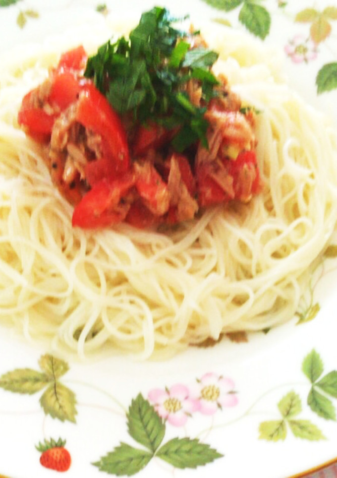 とっても簡単おしゃれな素麺-レシピのメイン写真