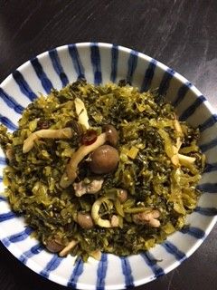 高菜漬けの豚こま炒め~常備菜~-レシピのメイン写真