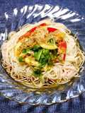 簡単！レモンハーブサラダ素麺