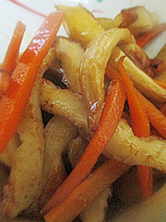 エリンギと竹輪で きんぴら作ろう♪-レシピのメイン写真
