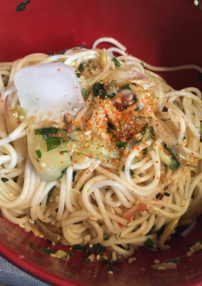 冷やしまぜそうめん-レシピのメイン写真